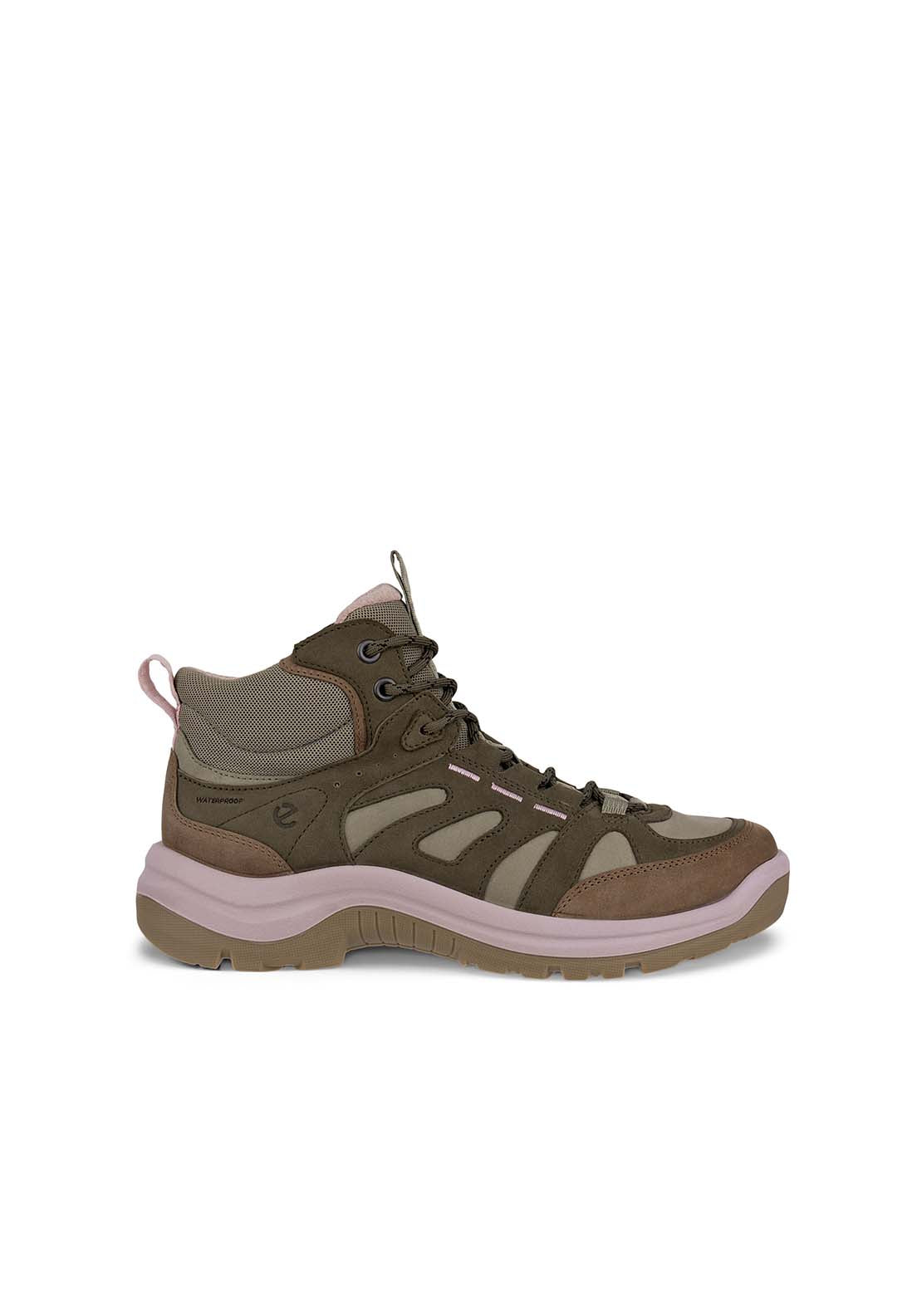 Ecco Offroad Hiking Boot - Nutmeg Brown Tarmac Vetiver 1 Shaws Department Stores