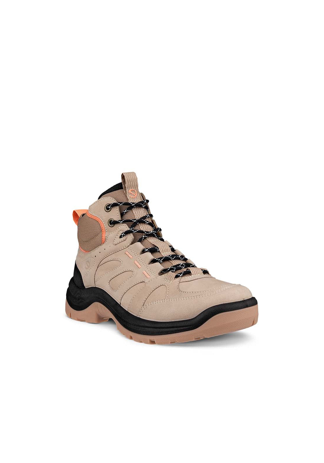 Ecco Offroad Walking Boot - Beige / Orange 1 Shaws Department Stores