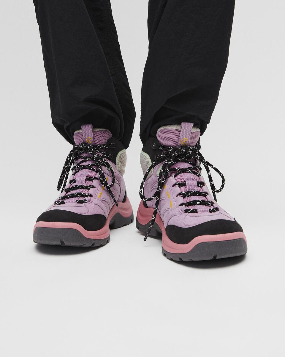 Ecco Off Road Walking Boot - Lavender / Grey 2 Shaws Department Stores