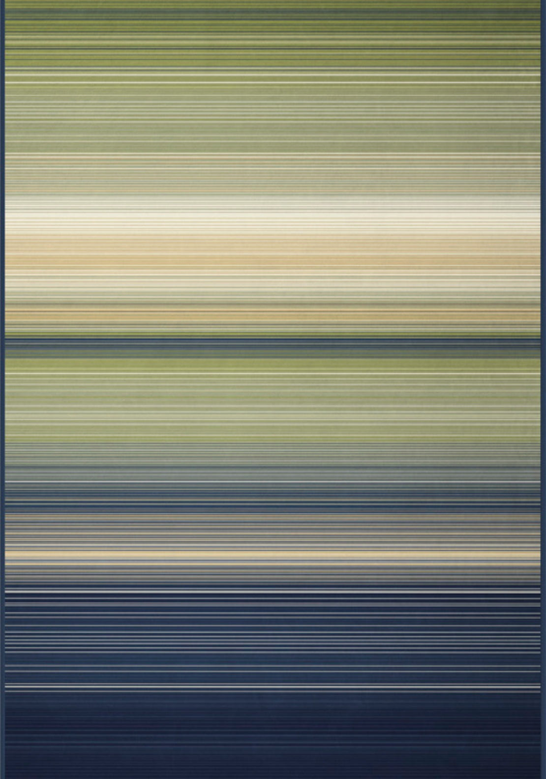 Biederlack Cotton Blend Ombre Stripe Throw - Multi 3 Shaws Department Stores