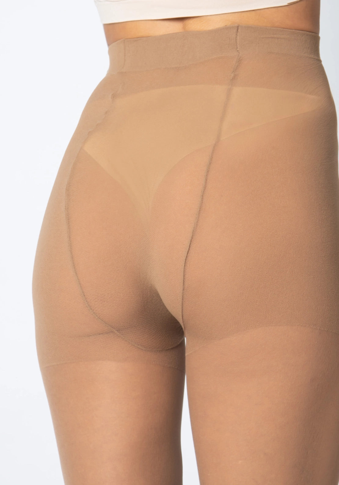 Marie Claire Maire Claire XXL Sheer Tights 2 Pair Pack - Beige 3 Shaws Department Stores