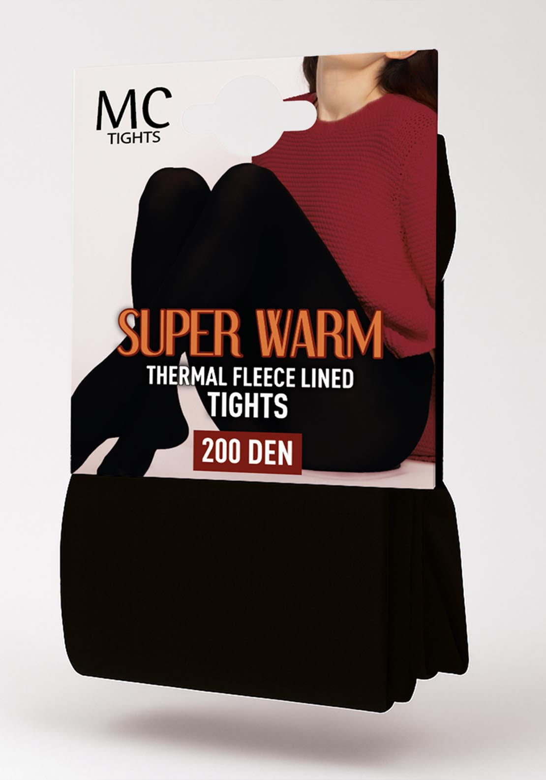 Super Warm Thermal Tights - Black
