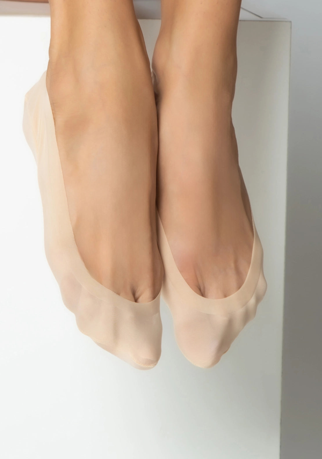 Marie Claire Non-Slip Luxury Footies - Beige 2 Shaws Department Stores
