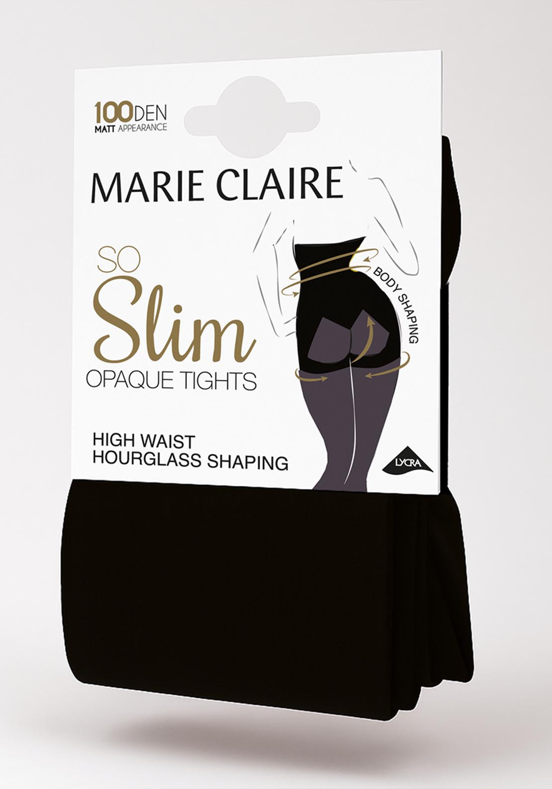 So Slim Matt Opaque 100 Denier - Black