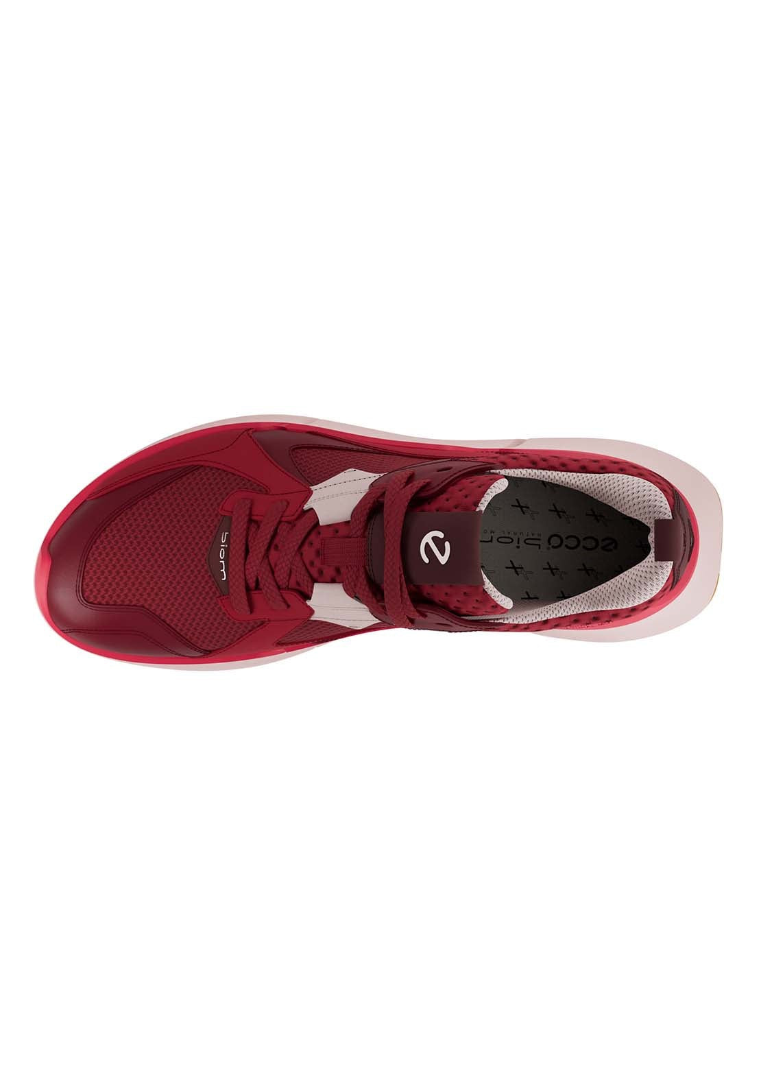 Ecco Biom 2 Sneaker - Red / Wine 2 Shaws Department Stores