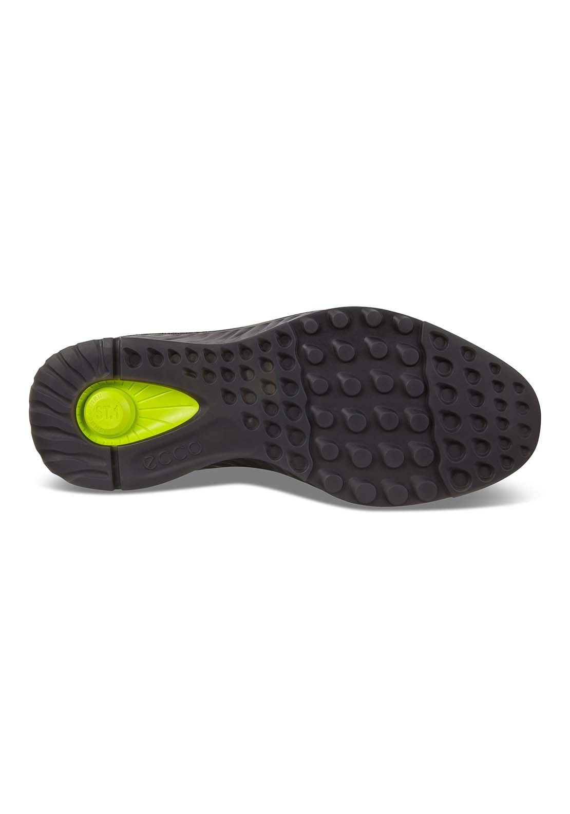 Ecco St1 Hybrid Formal Lace Shoe - Black 3 Shaws Department Stores