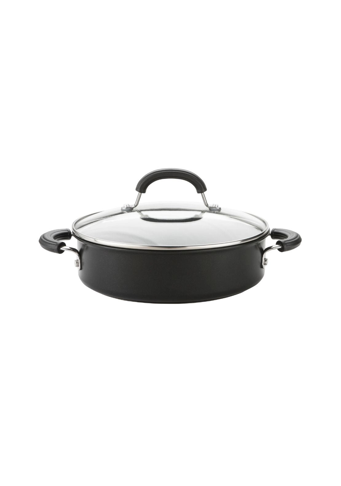 Meyers Total Hard Anodised Shallow Casserole 1 Shaws Department Stores