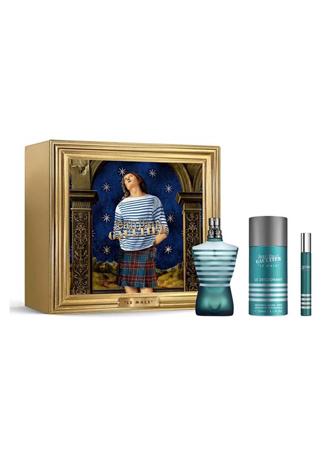 Jean Paul Gaultier Le Male 75ml Trio Set Eau De Toilette 1 Shaws Department Stores
