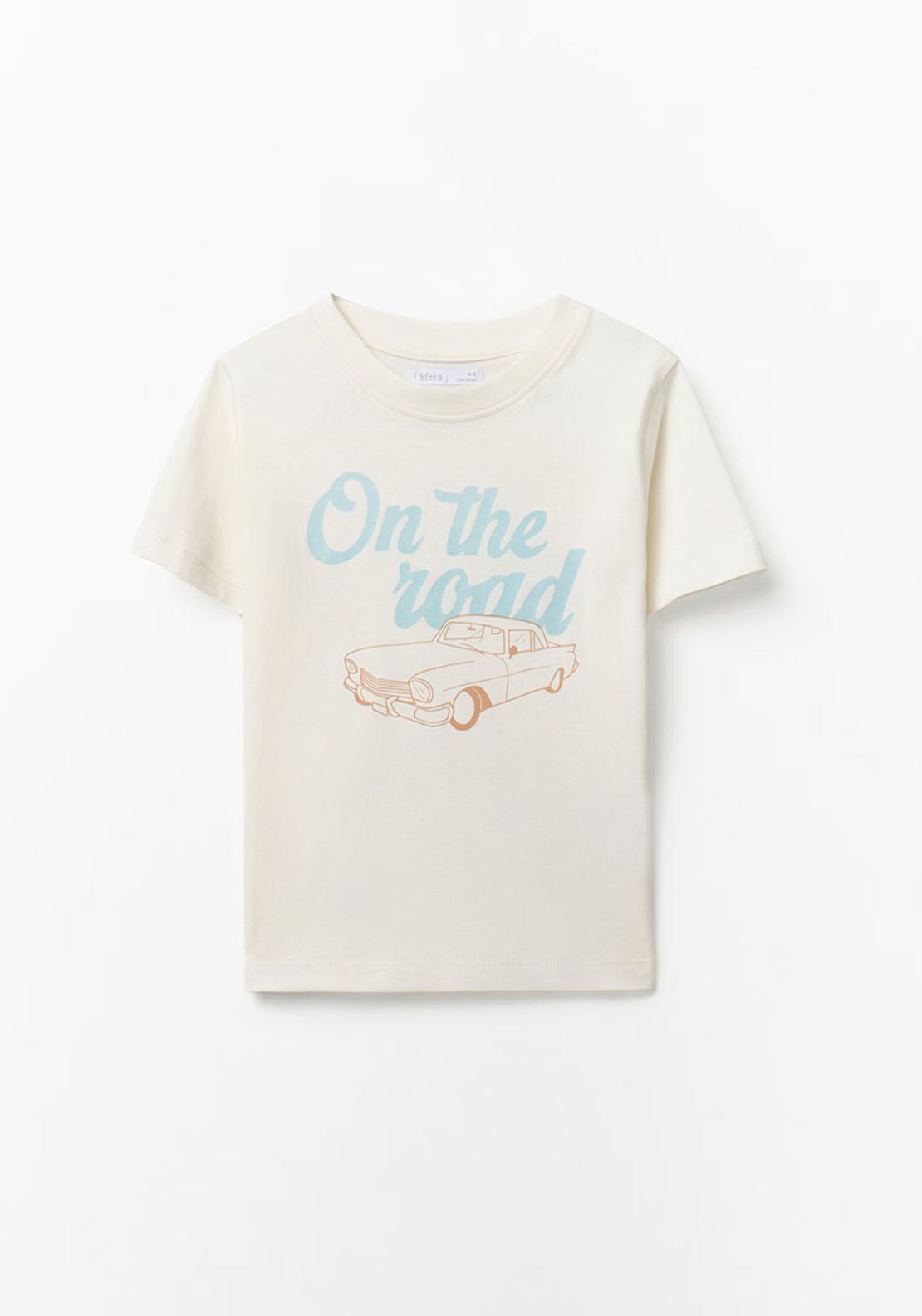 Sfera Classic Car T-Shirt - White 1 Shaws Department Stores