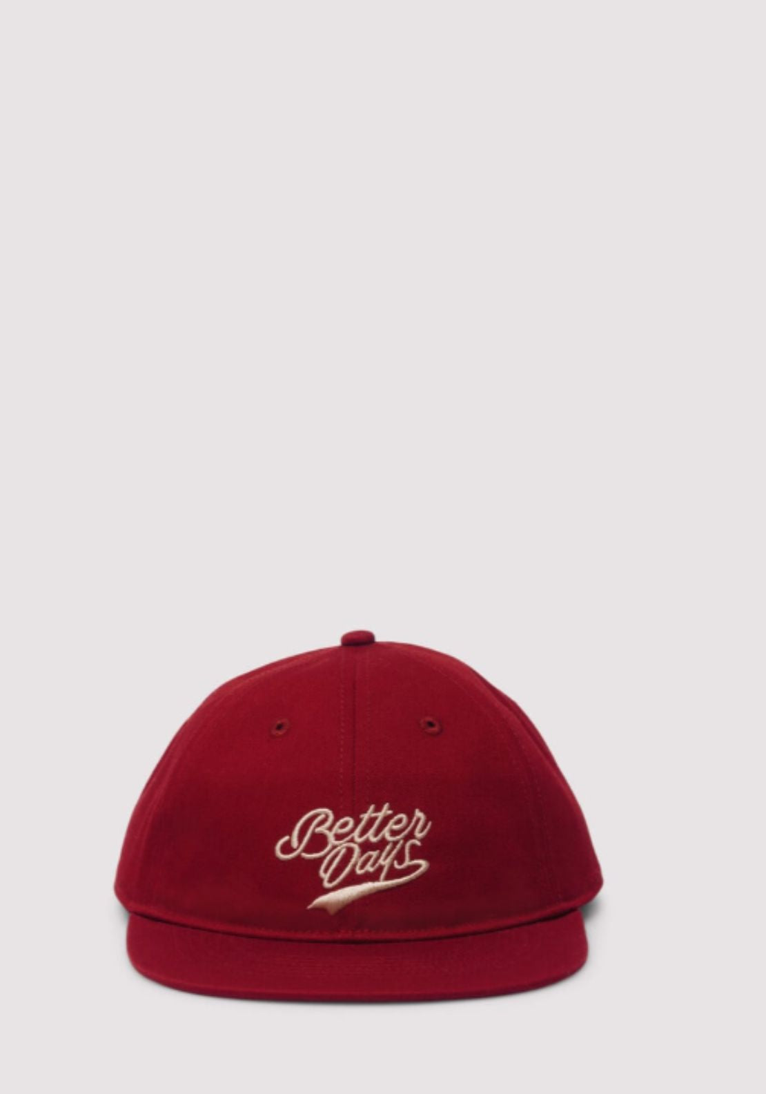 Springfield Embroidered Flat Visor Cap - Red 3 Shaws Department Stores