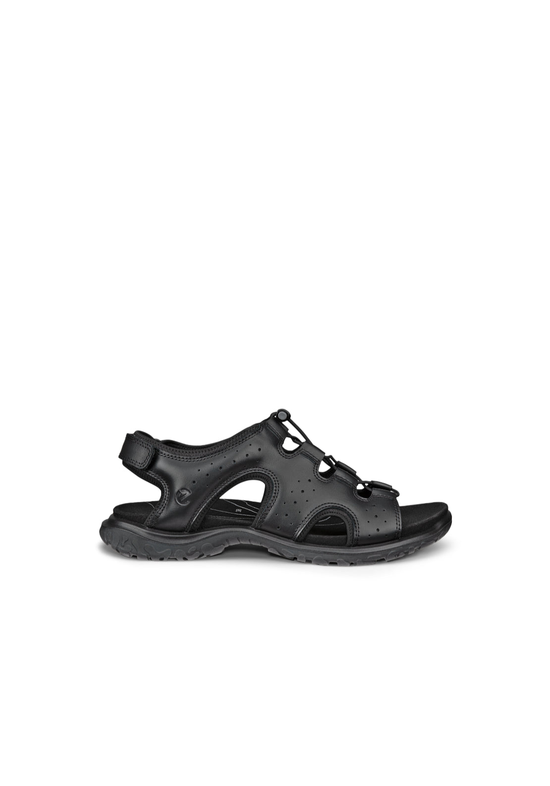 Ecco Offroad Fisherman Speedlace Sandal - Black 1 Shaws Department Stores