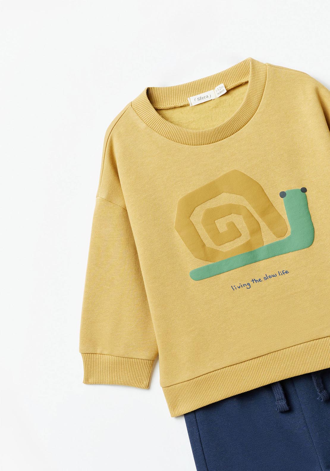 Sfera Snail fleece set - Yellow 5 Shaws Department Stores