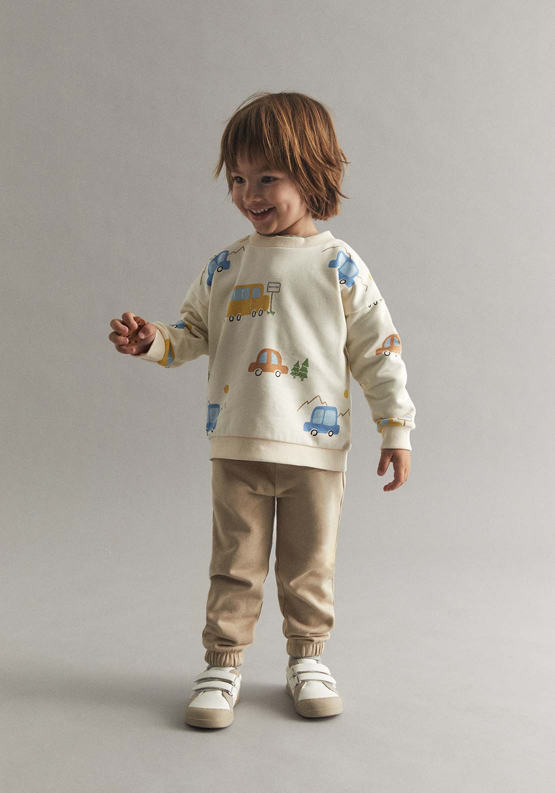 Printed Set - Cream