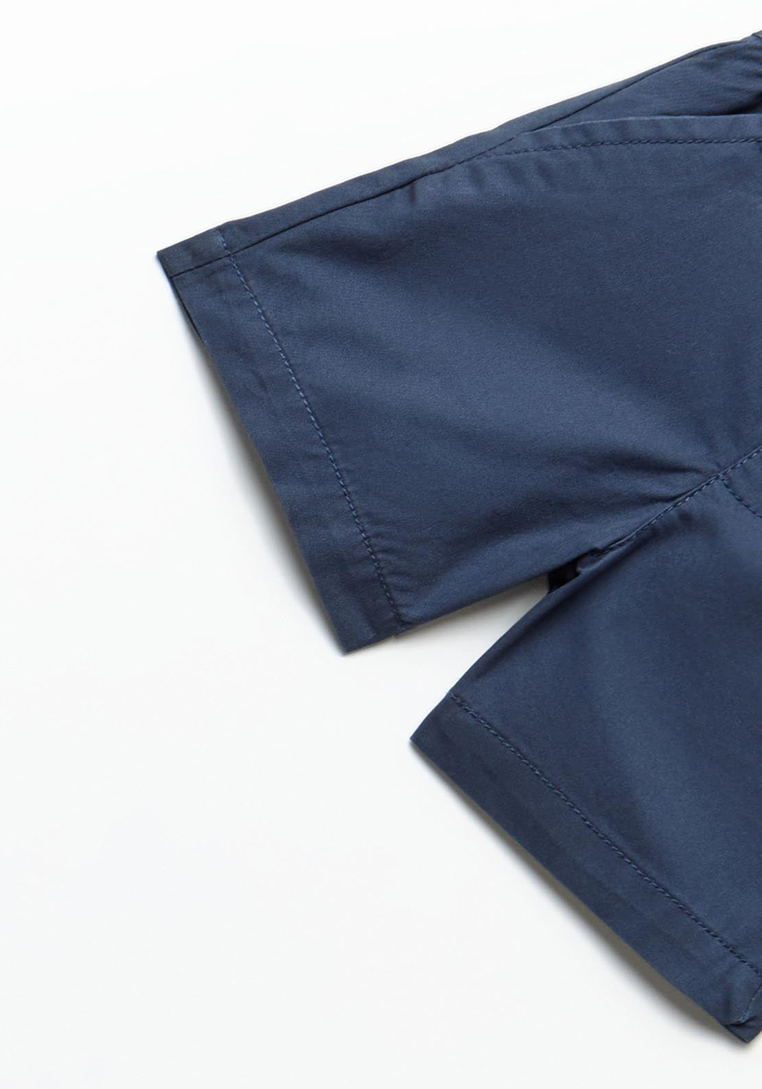 Sfera Chino Bermuda Shorts - Navy / Blue 3 Shaws Department Stores
