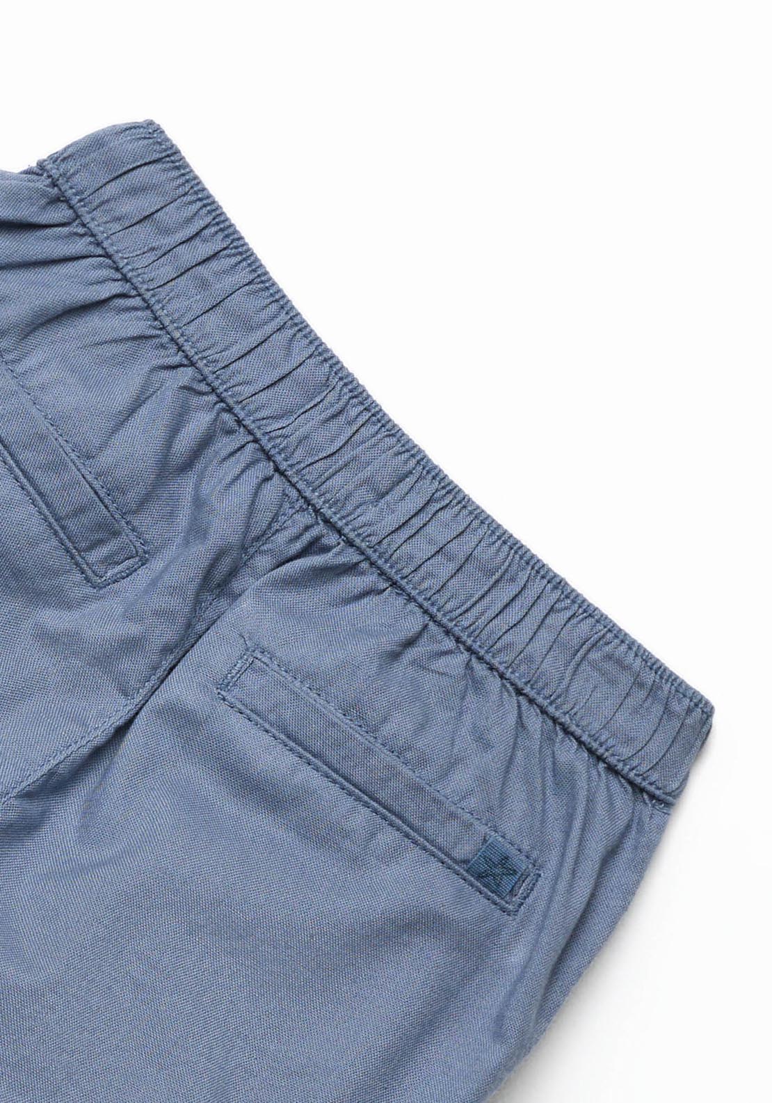 Sfera Loose-Fit Bermuda Shorts - Blue 4 Shaws Department Stores