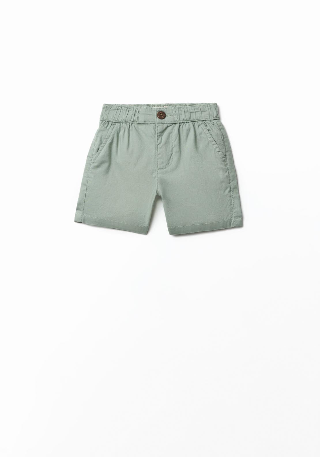 Sfera Loose-Fit Bermuda Shorts - Green 1 Shaws Department Stores
