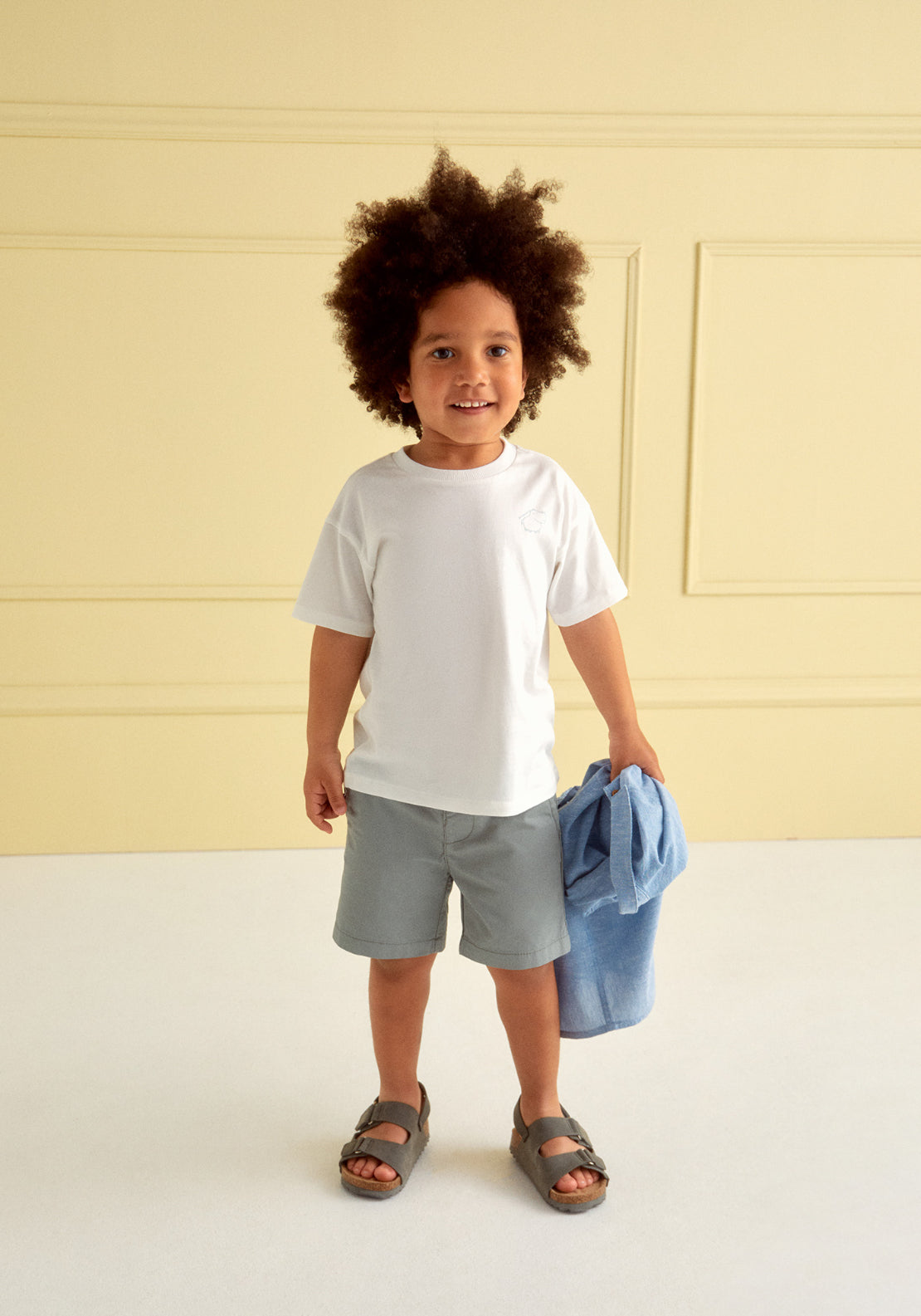 Chino Style Bermuda Shorts - Green