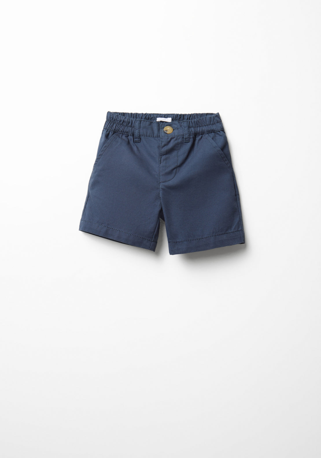 Chino Style Bermuda Shorts - Blue