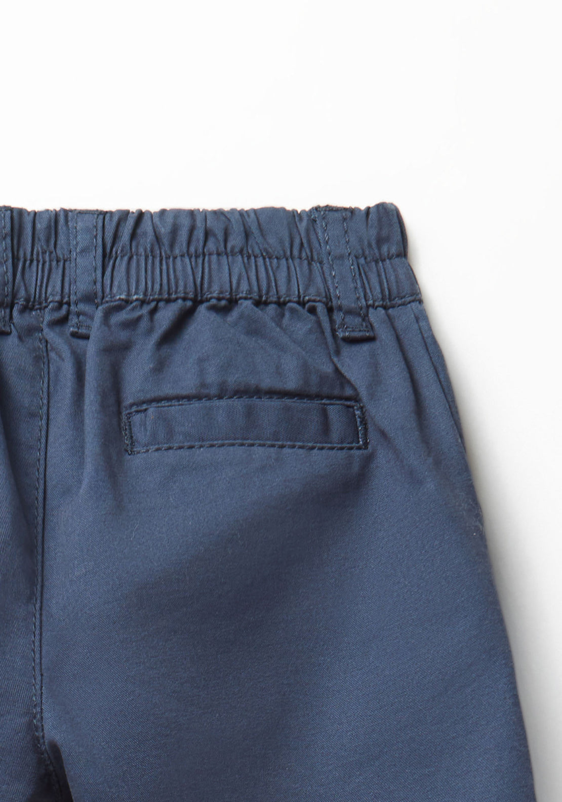 Chino Style Bermuda Shorts - Blue