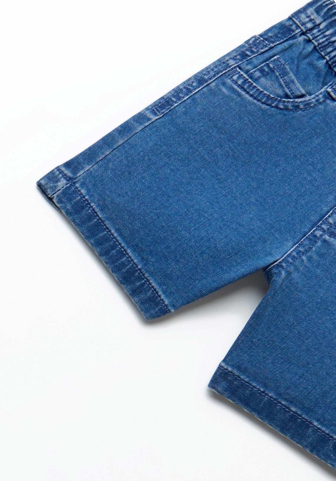Sfera Denim Bermuda Shorts - Denim Medium Wash 3 Shaws Department Stores