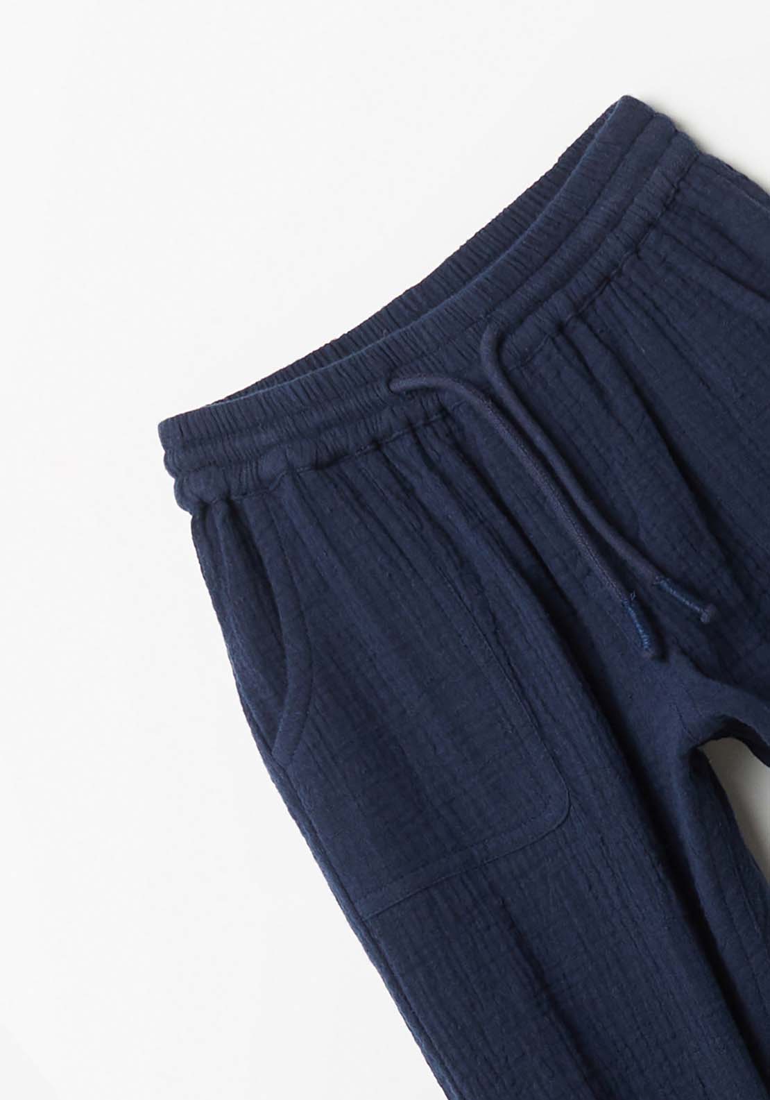 Sfera Cuffed Denim Pants - Navy / Blue 4 Shaws Department Stores