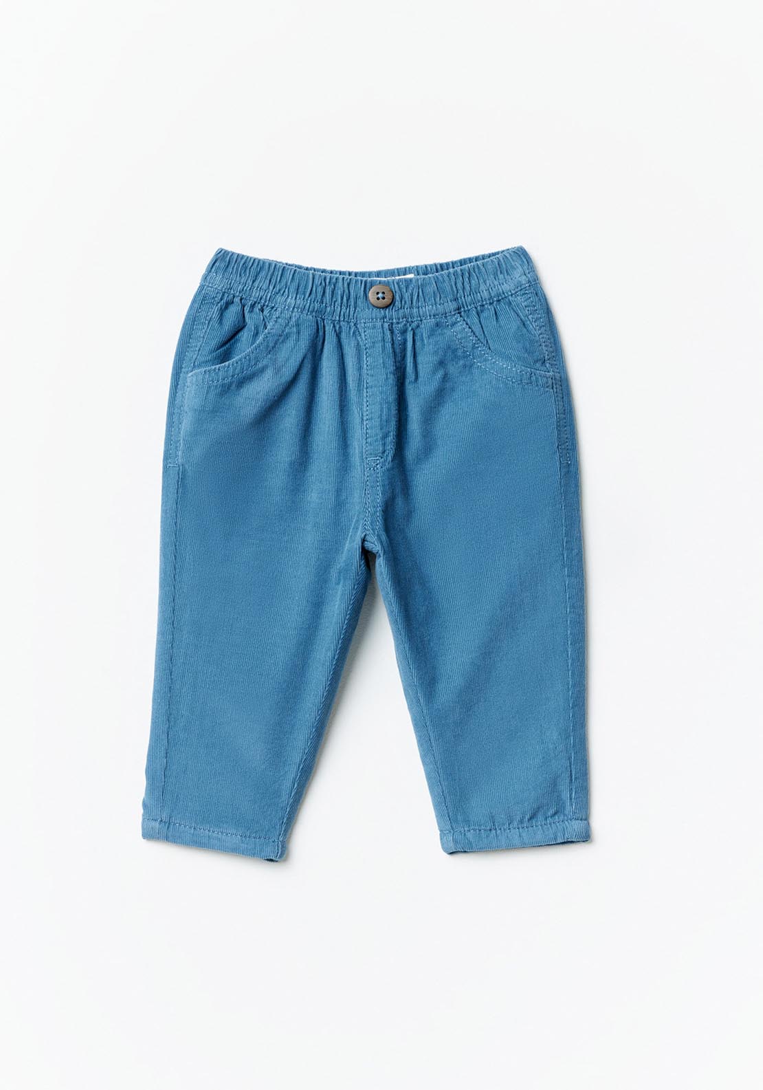 Sfera Corduroy trousers - Blue Monaco 1 Shaws Department Stores