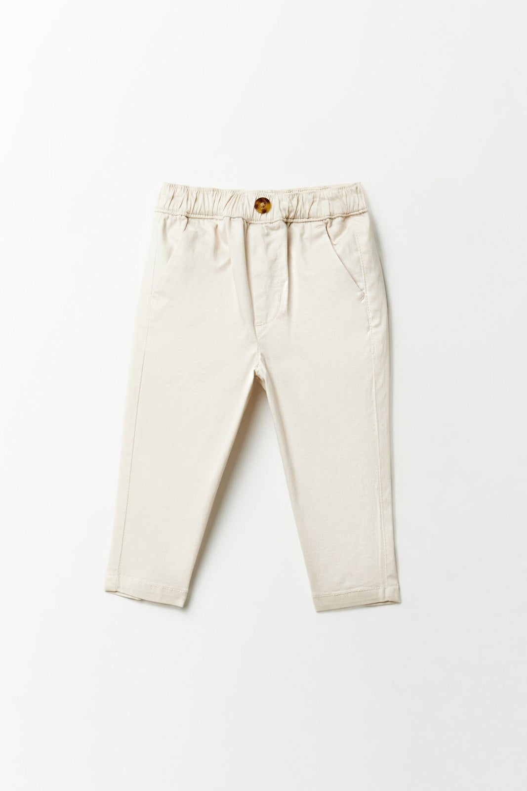 Sfera Comfort-fit chino trousers - Beige 1 Shaws Department Stores
