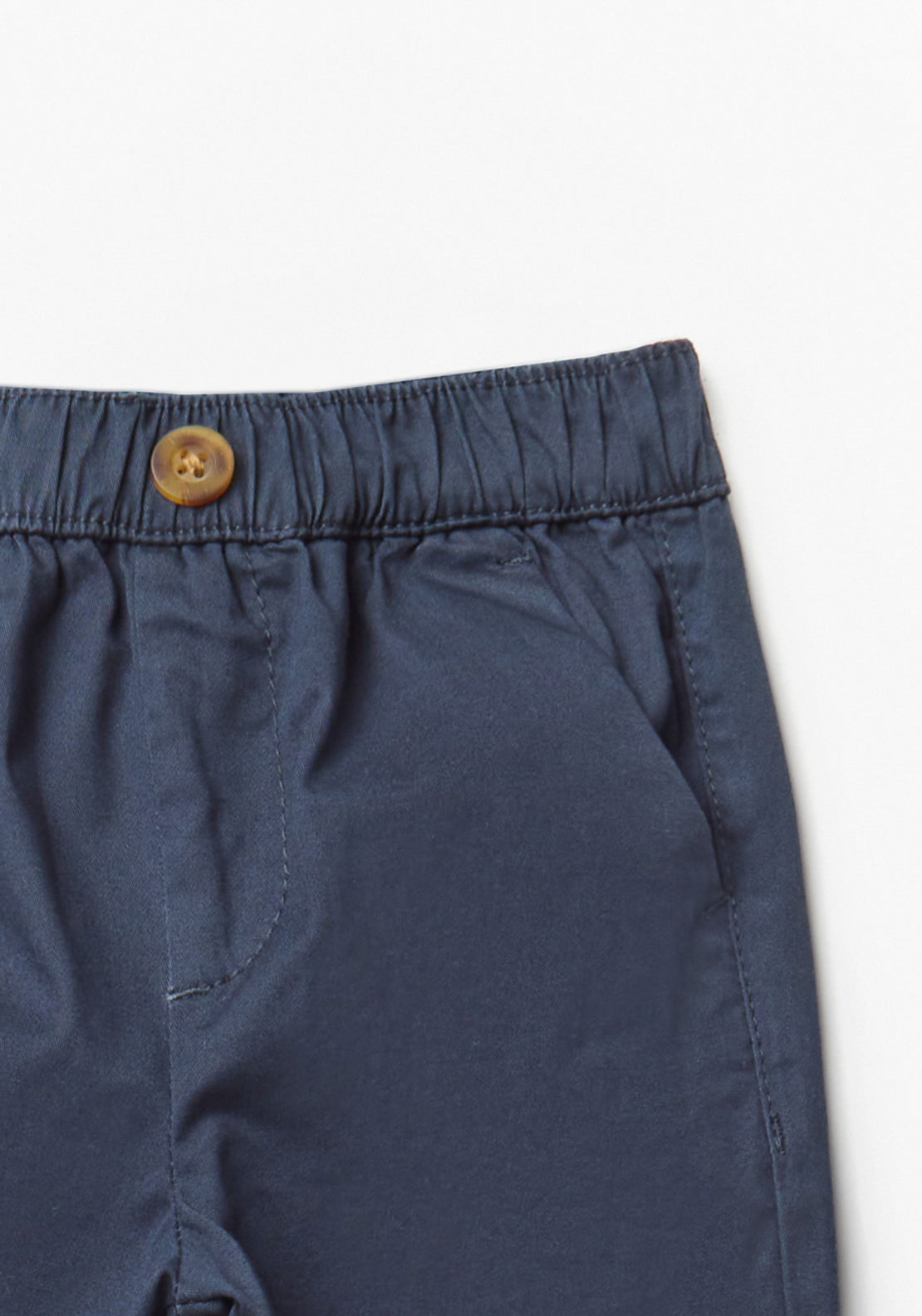 Basic Comfort Chino Trousers - Blue