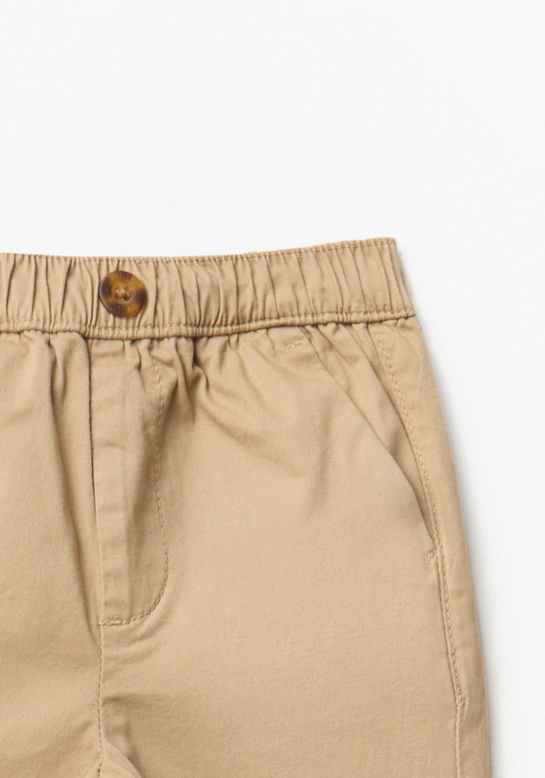 Basic Comfort Chino Trousers - Brown