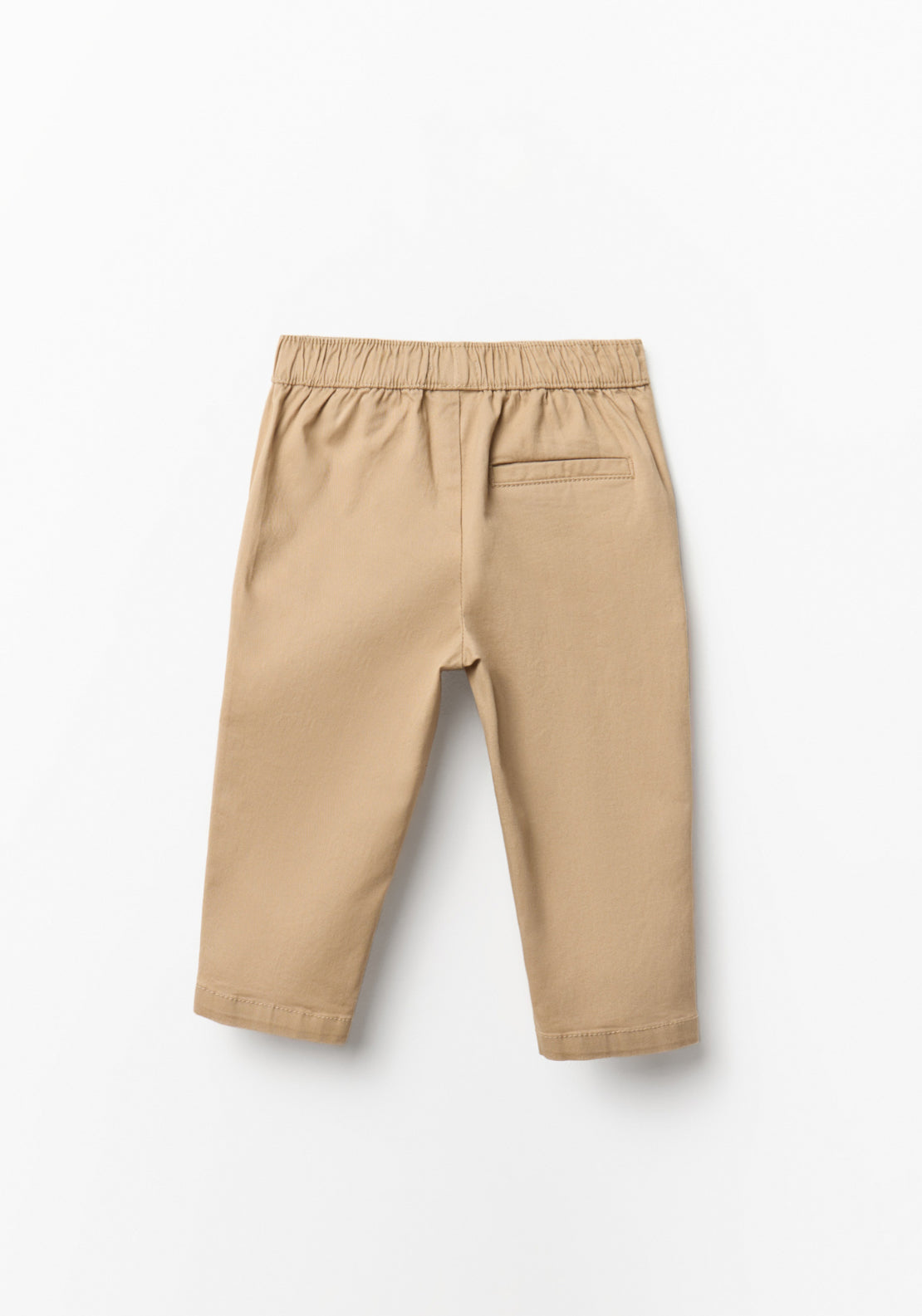 Basic Comfort Chino Trousers - Brown