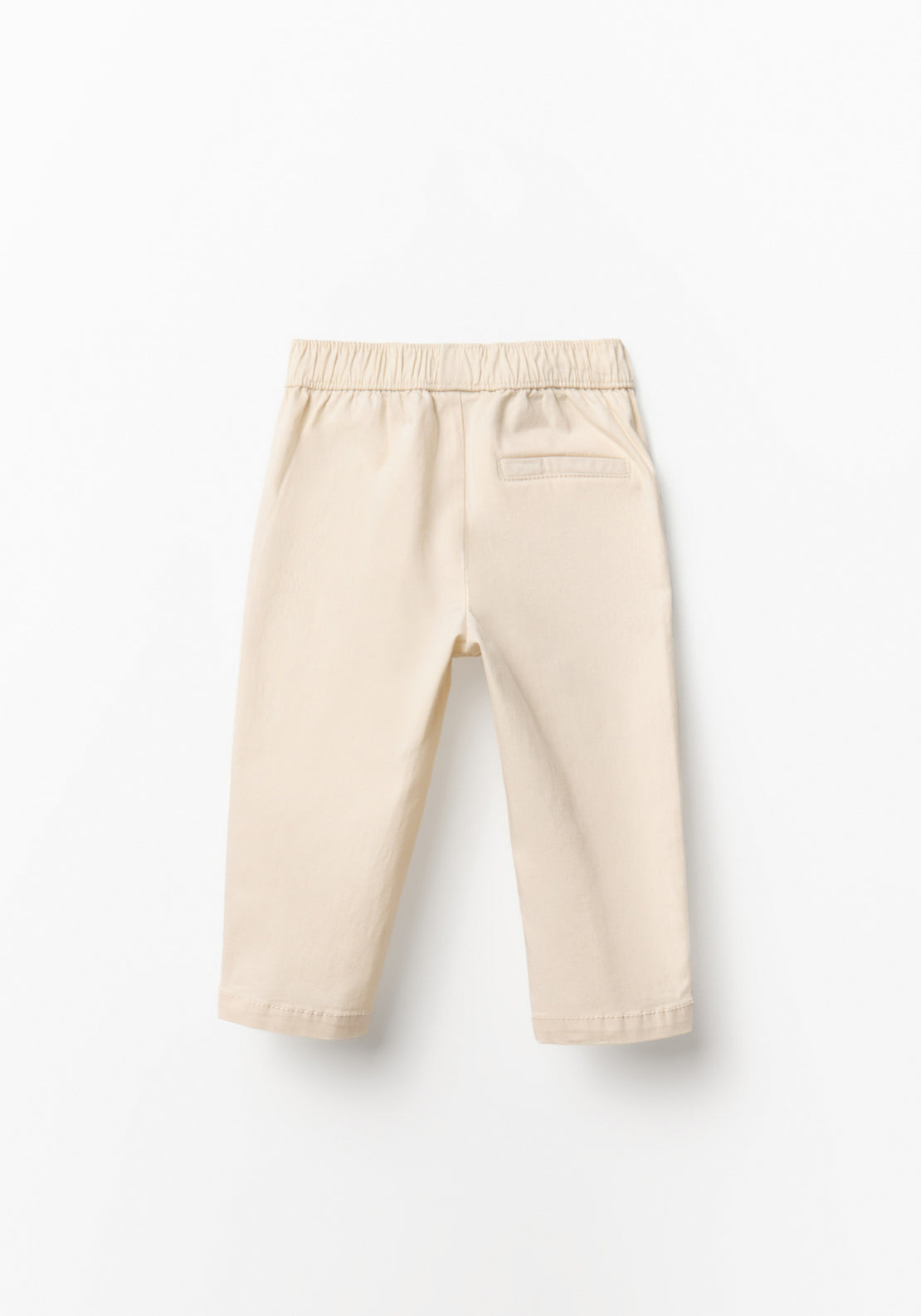 Basic Comfort Chino Trousers - Stone