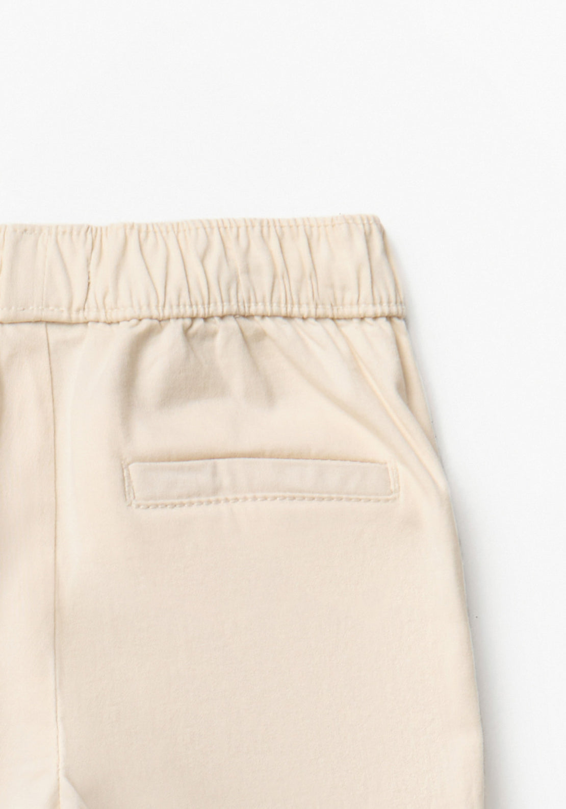 Basic Comfort Chino Trousers - Stone