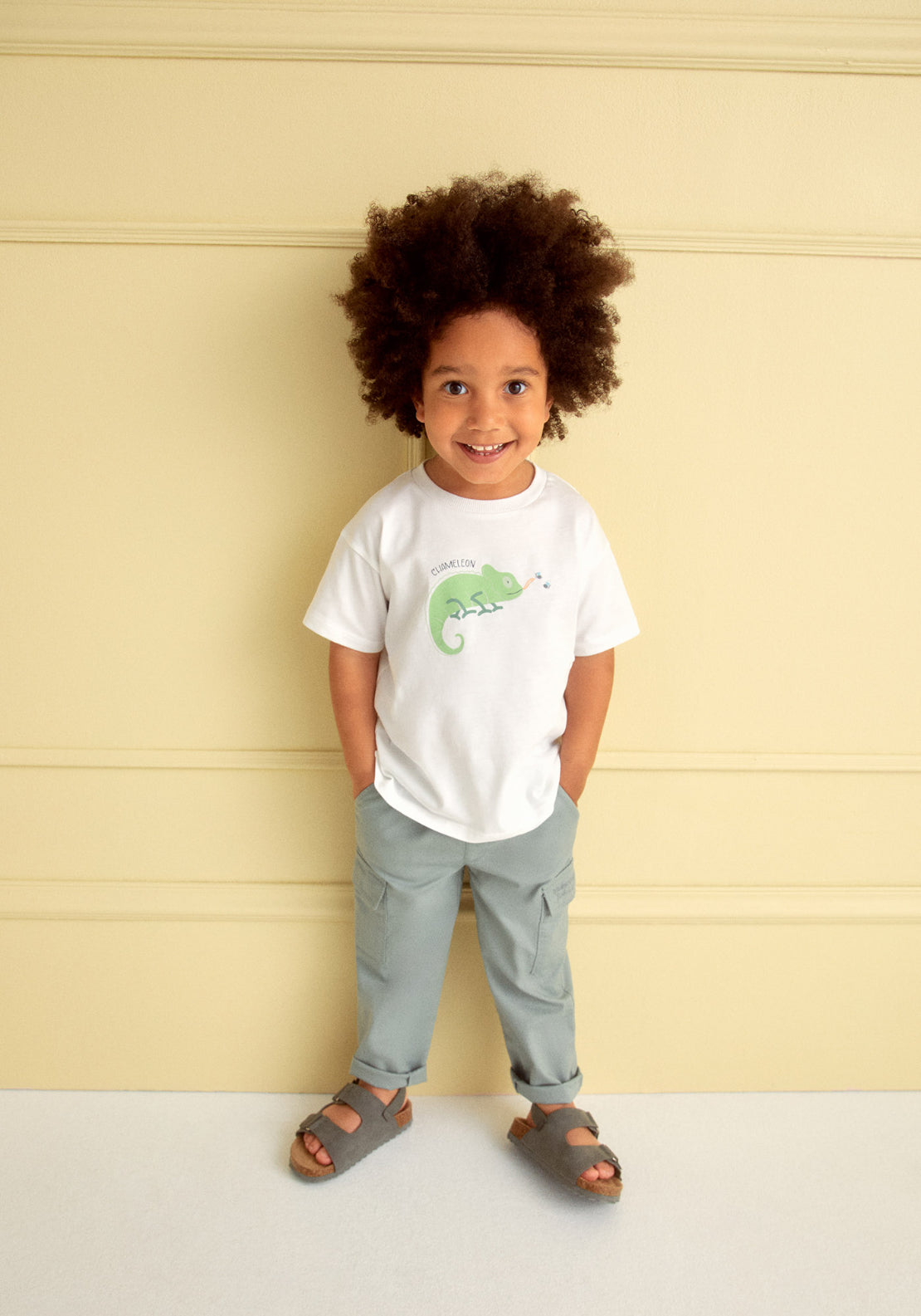 Cotton Cargo Trousers - Green