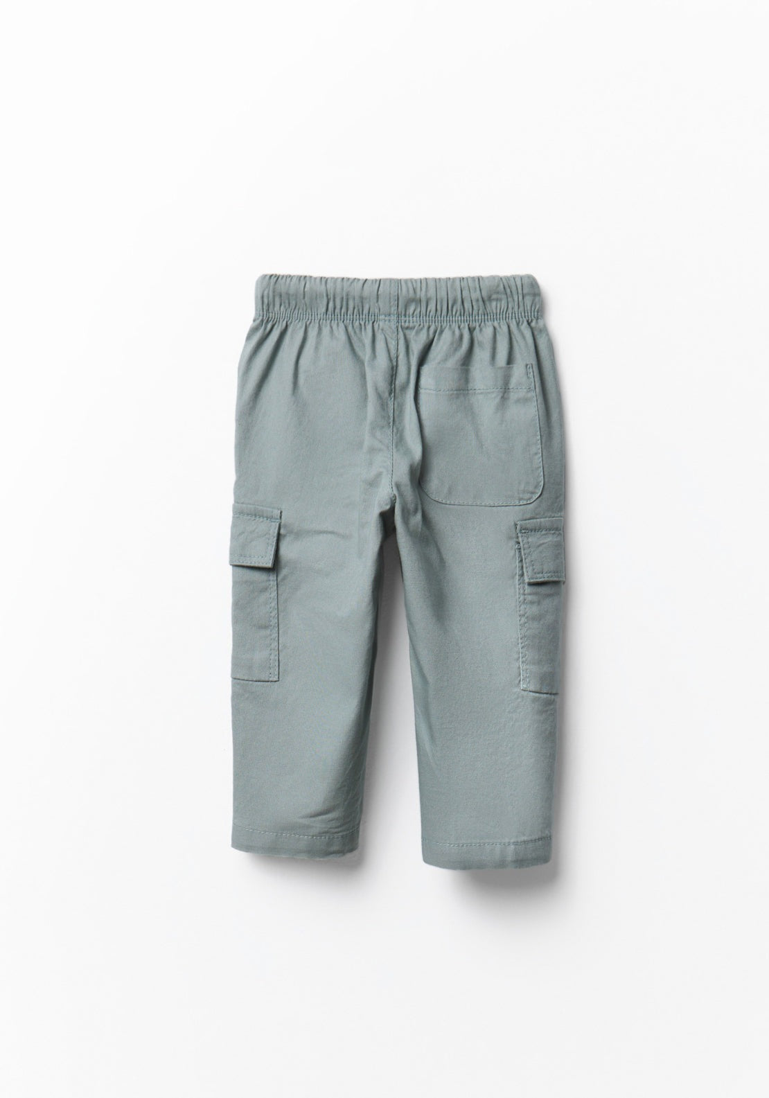 Cotton Cargo Trousers - Green