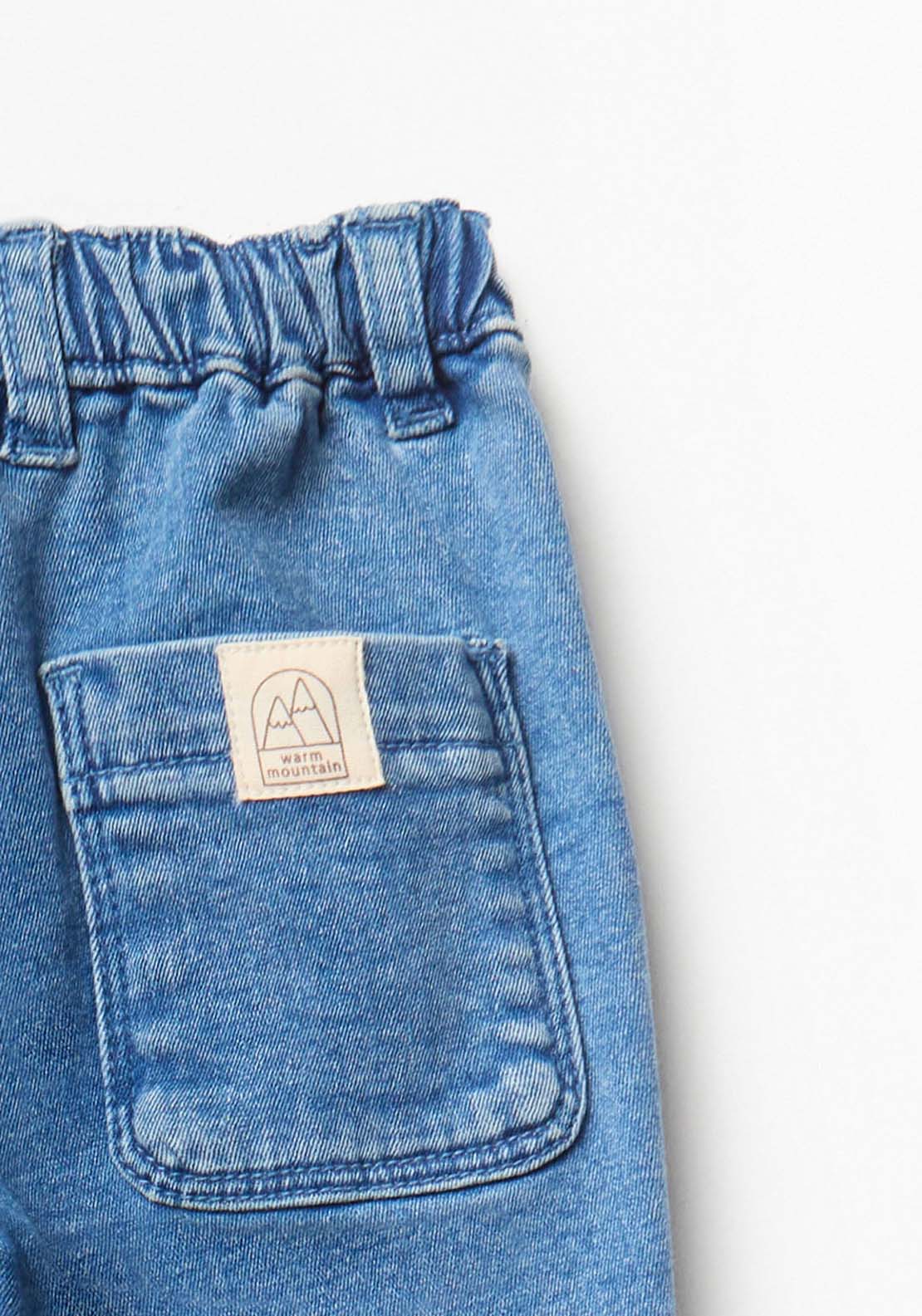 Comfort Denim Jogger - Denim Light Wash