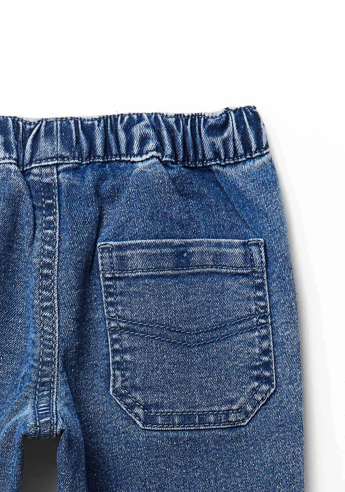 Comfort Fit Jogger Jeans - Denim Light Blue