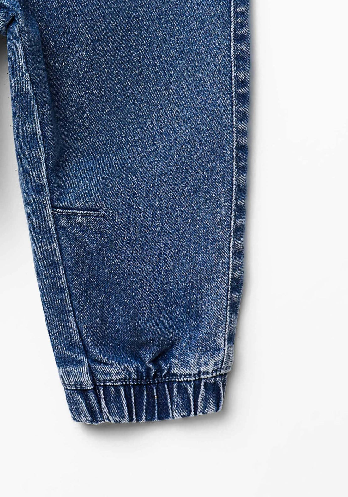 Comfort Fit Jogger Jeans - Denim Light Blue