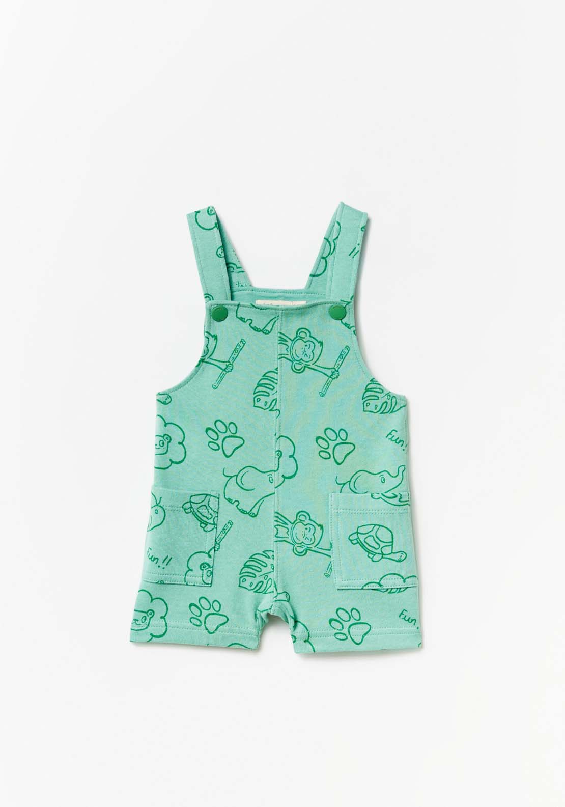 Sfera Animal Print Dungaree 1 Shaws Department Stores