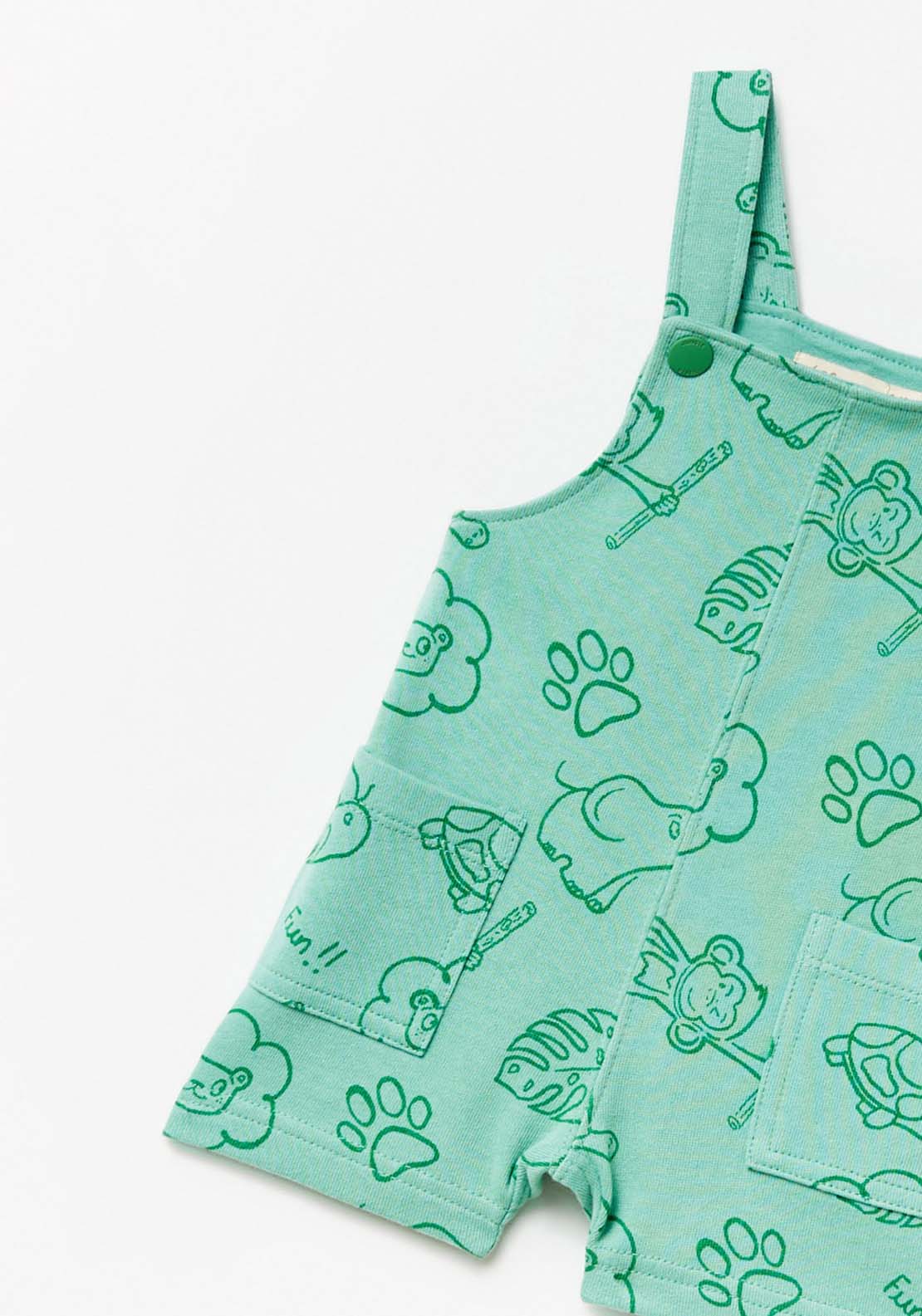 Sfera Animal Print Dungaree 2 Shaws Department Stores
