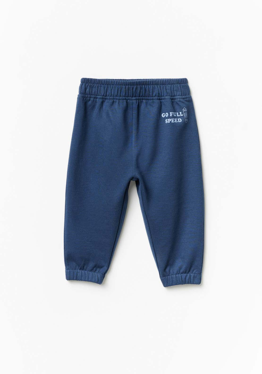 Sfera Baby Boy Basic Jog - Navy 1 Shaws Department Stores