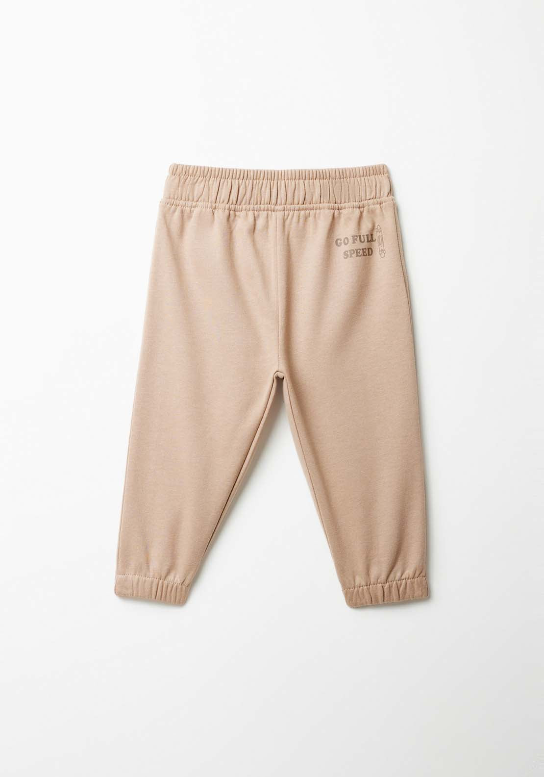 Sfera Baby Boy Basic Jog - Brown 1 Shaws Department Stores