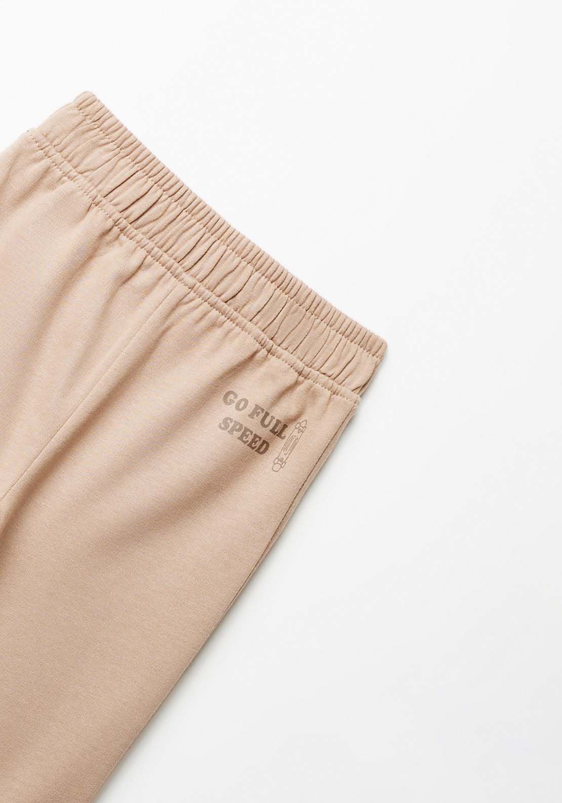 Sfera Baby Boy Basic Jog - Brown 3 Shaws Department Stores