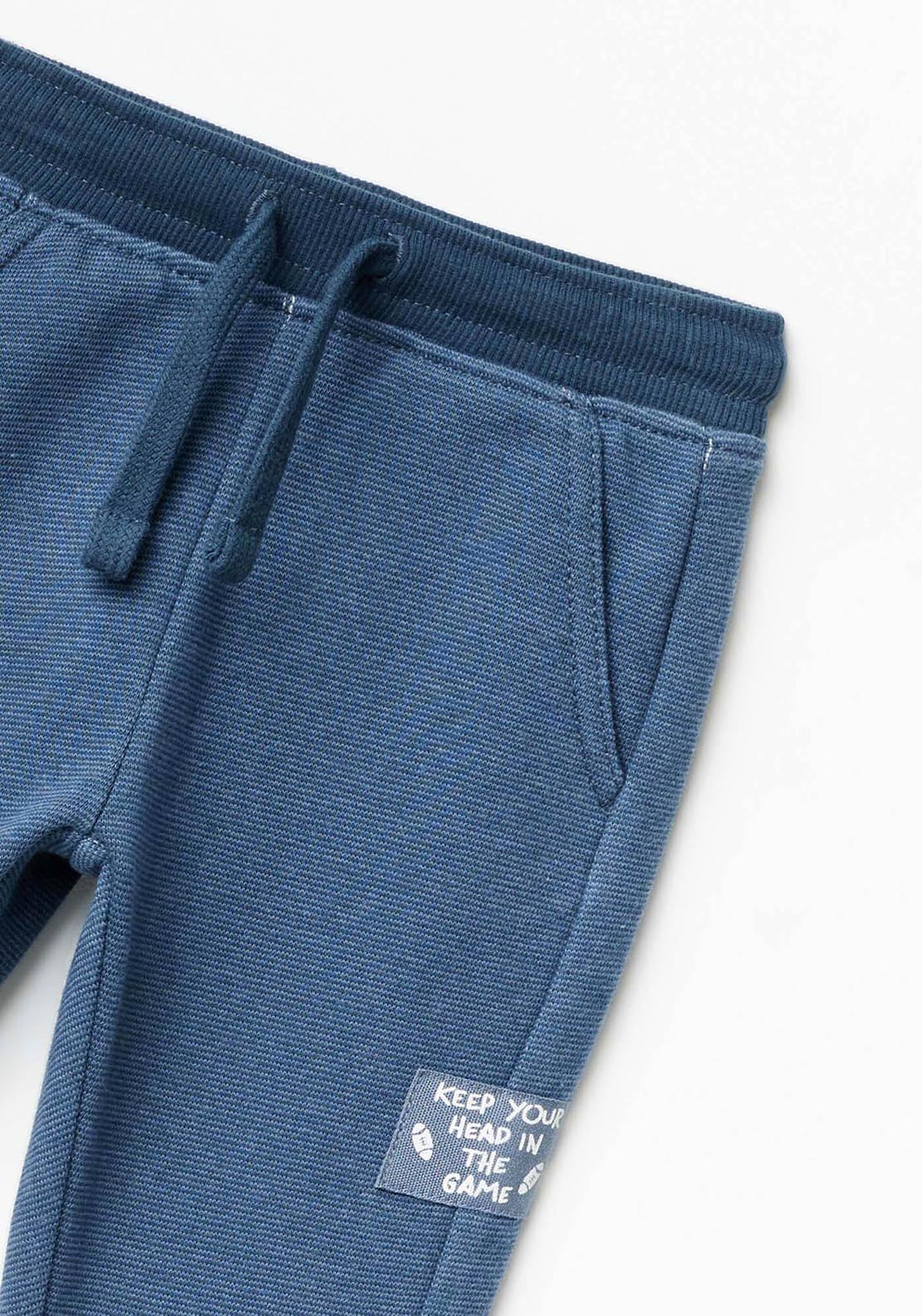 Sfera Terry joggers - Blue 4 Shaws Department Stores