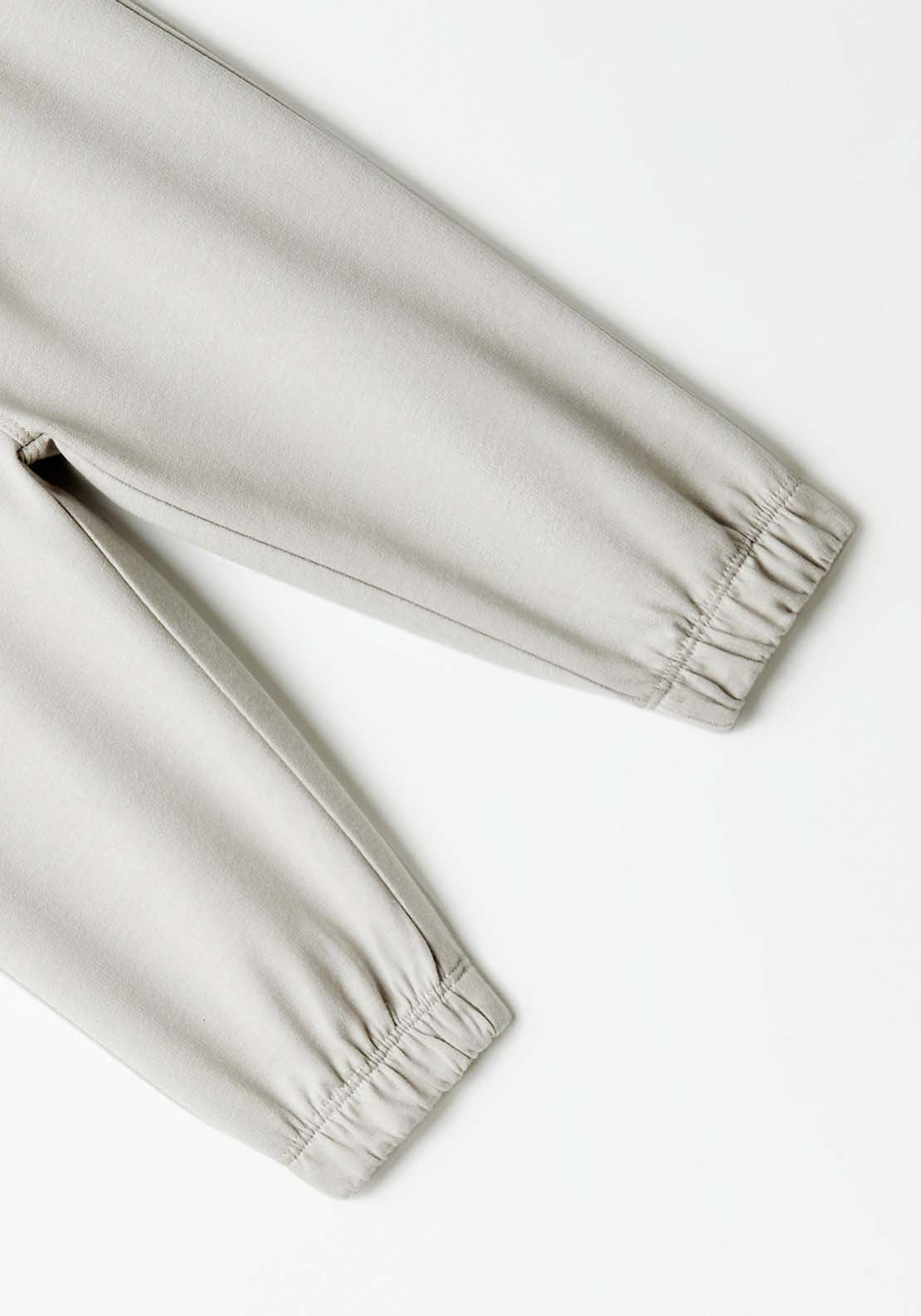 Sfera Drawstring terry jogging bottoms - Grey 5 Shaws Department Stores
