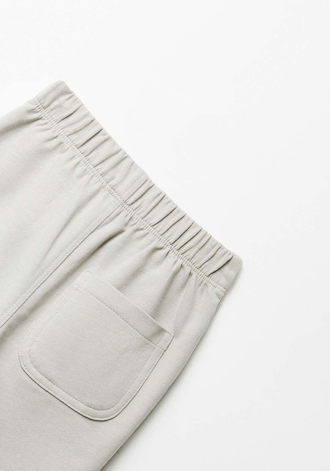 Sfera Drawstring terry jogging bottoms - Grey 4 Shaws Department Stores