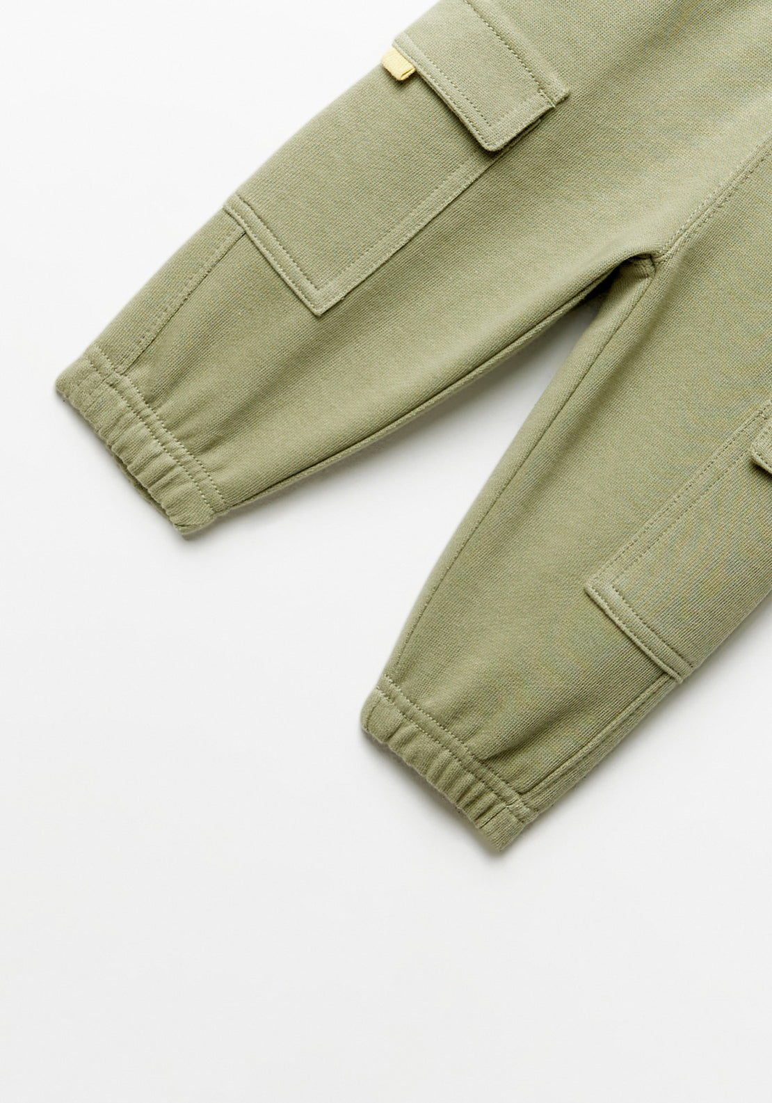 Sfera Terry cargo trousers - Green 2 Shaws Department Stores