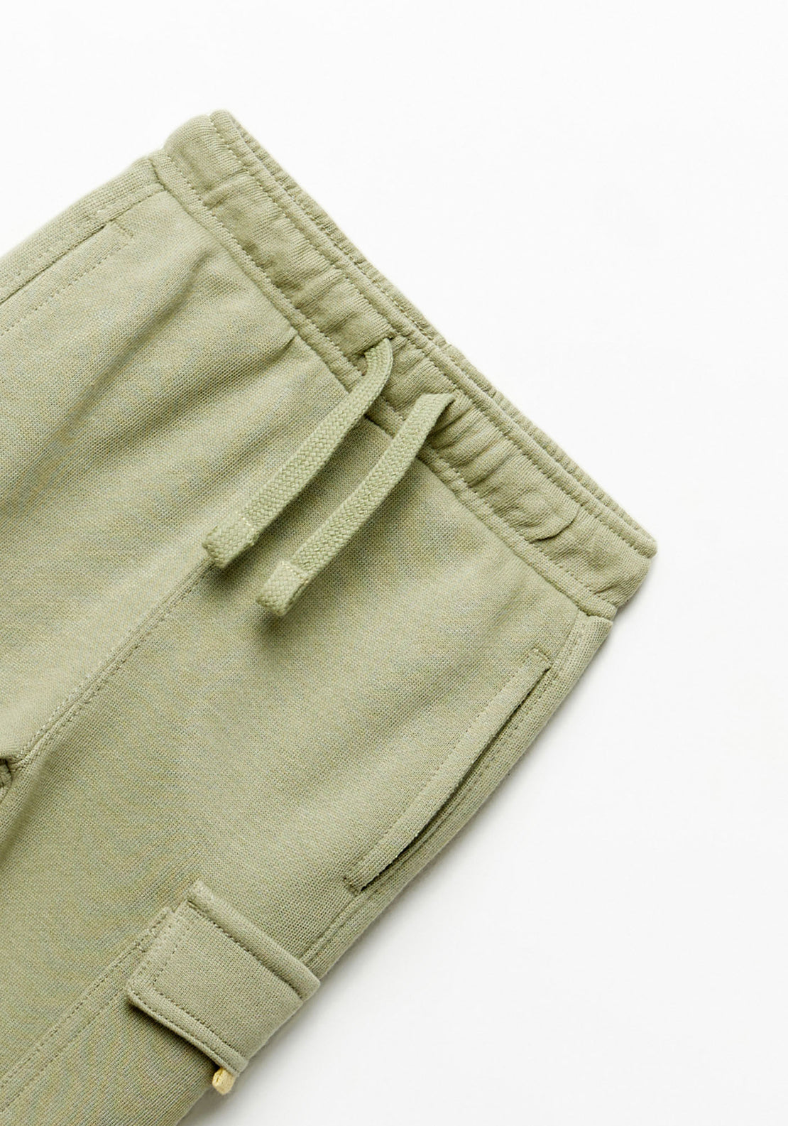 Sfera Terry cargo trousers - Green 3 Shaws Department Stores