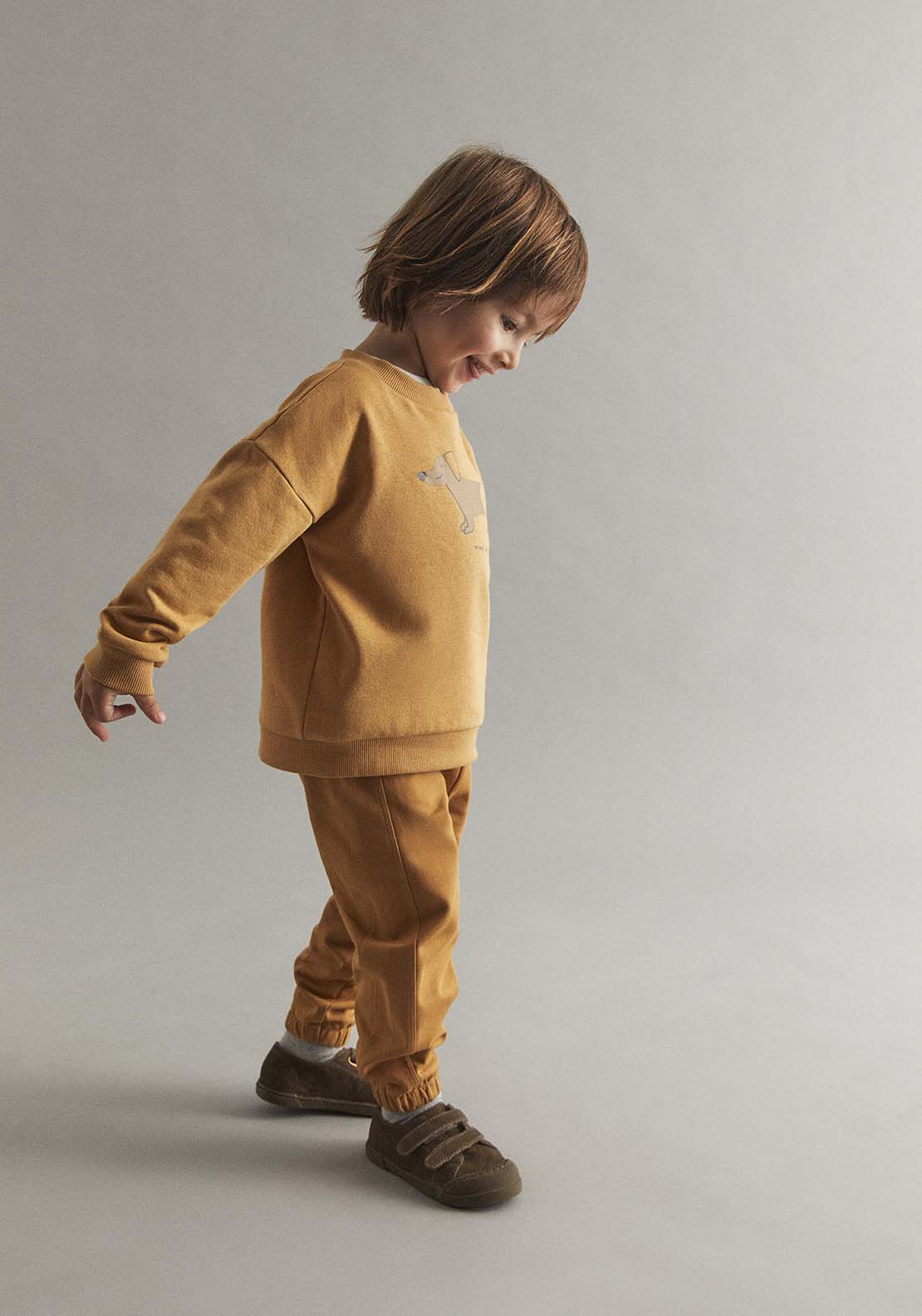 Basic Joggers - Reddish Brown