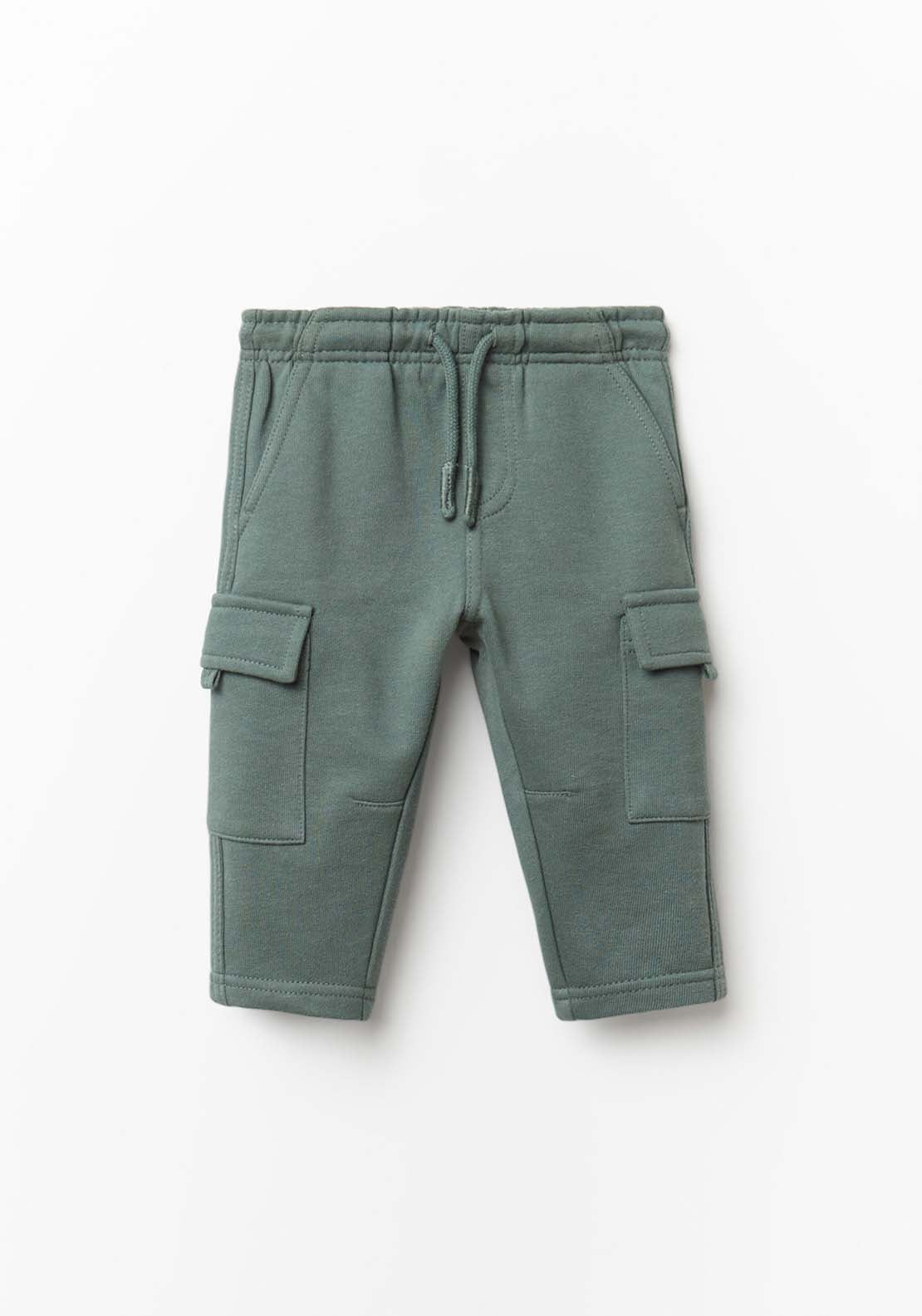 Cord Cargo Jogger - Green