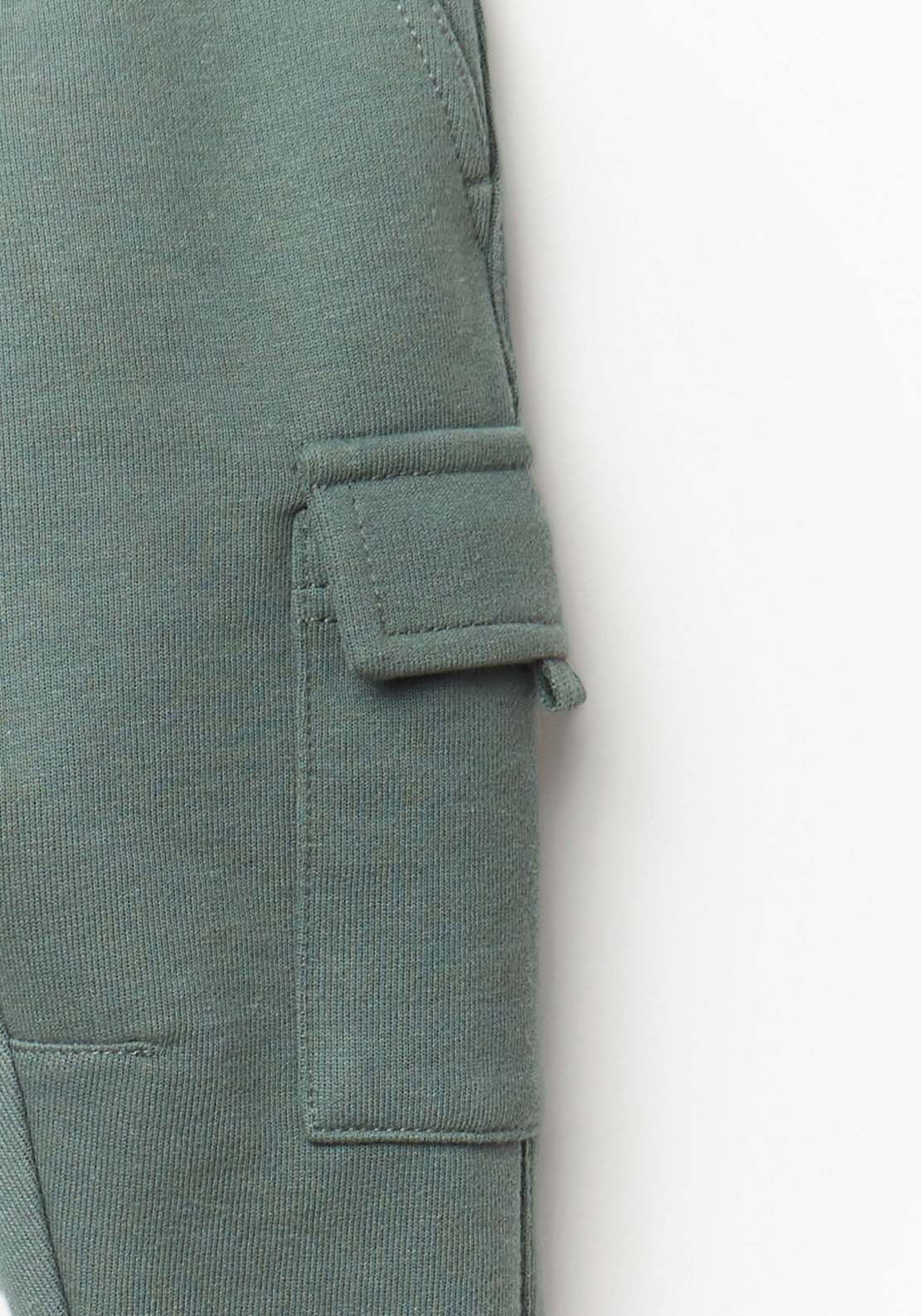 Cord Cargo Jogger - Green